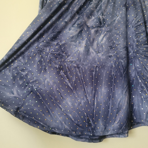 Cocomo Unique Vintage Sequined Top Size Petite XL in Blue - Picture 11 of 13